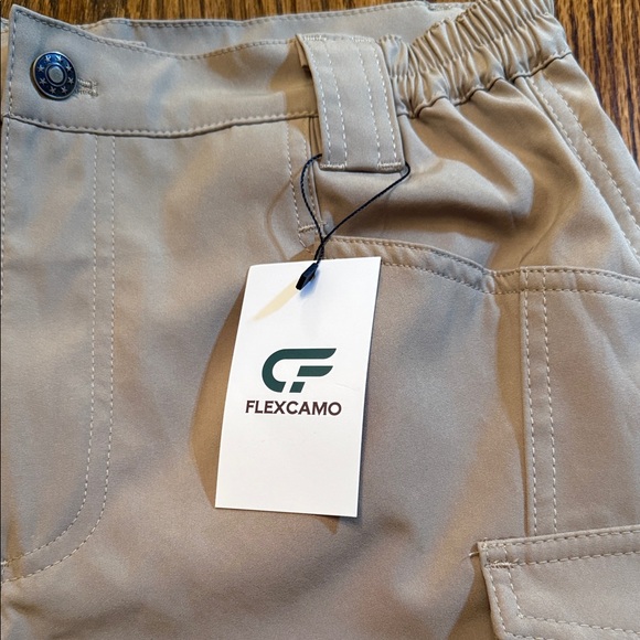 flexcamo Other - Men’s FlexCamo Tactical utility Hiking Pants Water Resistant Cargo Pants NW